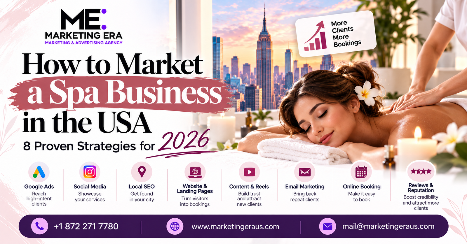 How to Market a Spa Business in the USA — 8 Proven Strategies for 2026