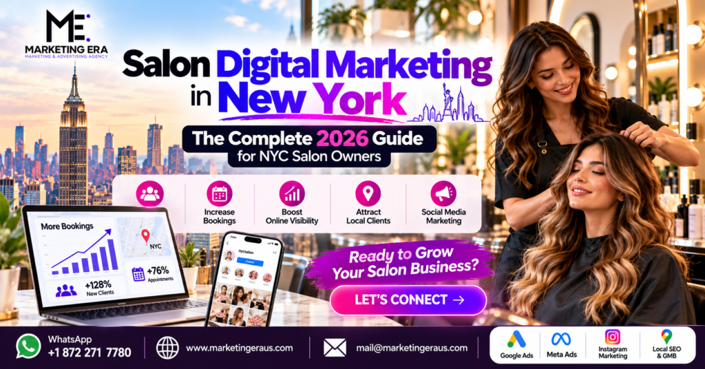 Salon Digital Marketing in New York — The Complete 2026 Guide for NYC Salon Owners